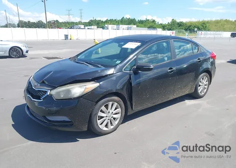 2014 Kia Forte Lx z USA, uszkodzony, nr VIN KNAFX4A63E5206243